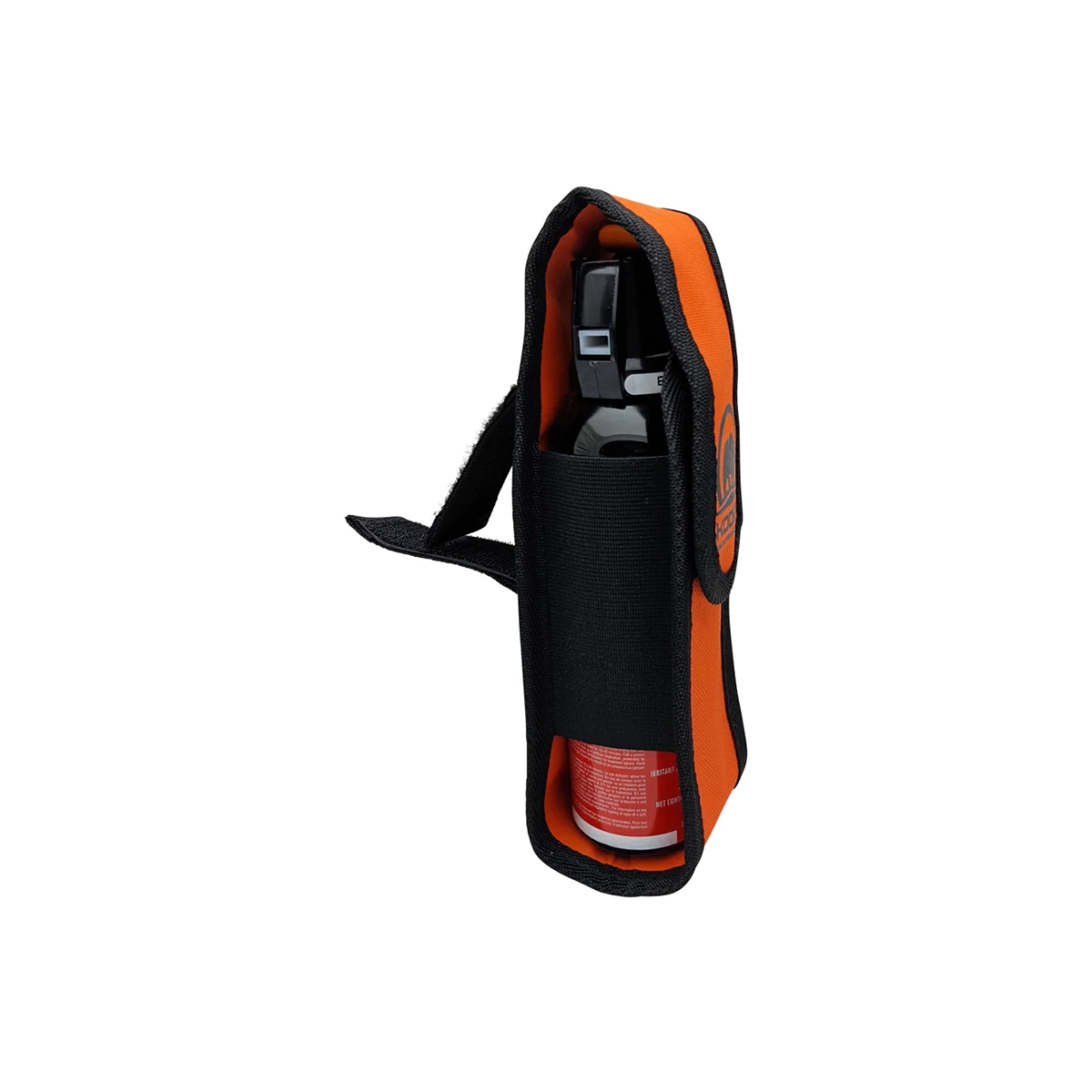 225g Kodiak Adventure Bear Spray Holster - High Vis Orange side view