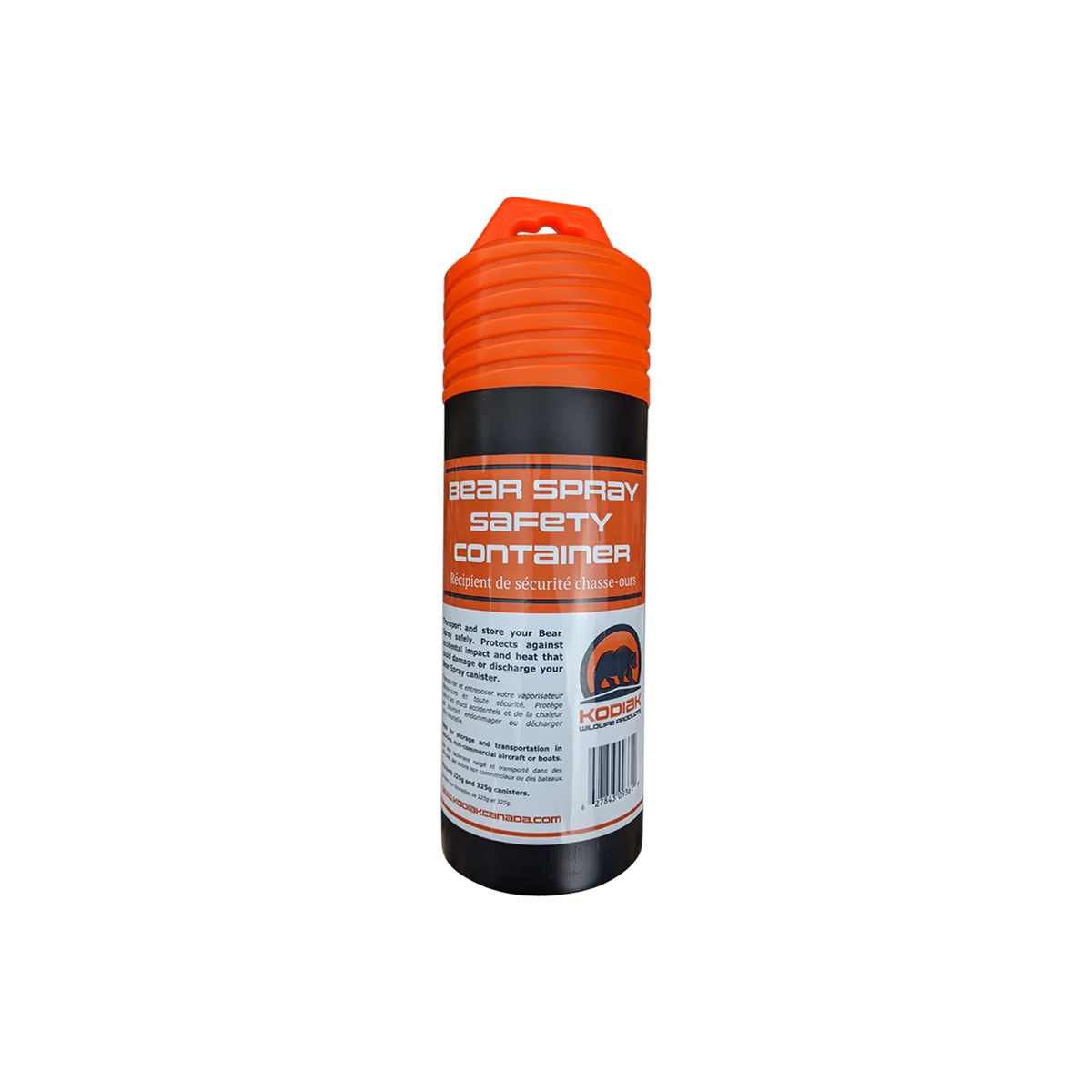 Kodiak Bear Spray Safety Container with Foam