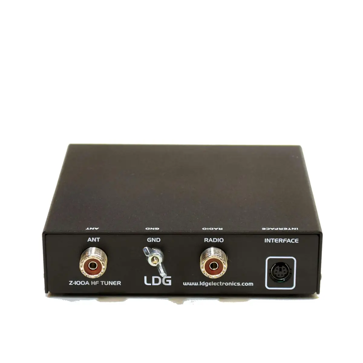 LDG Electronics Z-100A Automatic Desktop Antenna Tuner back view