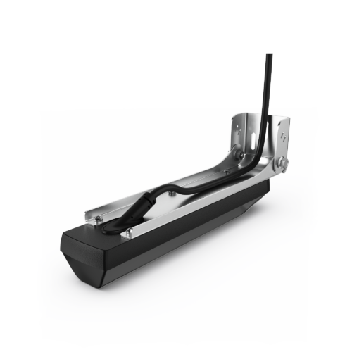 Lowrance ActiveImaging HD 3-in-1 FishReveal Transducer shown at an angle