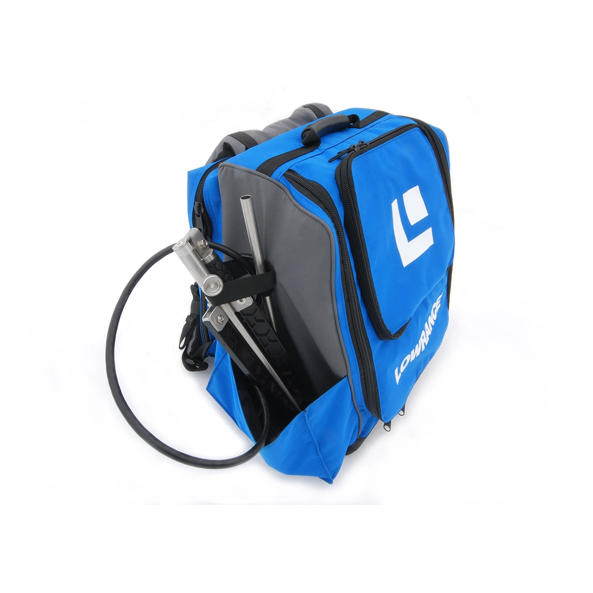 Lowrance ActiveTarget™ Explorer Series Pack transducer pole pocket side