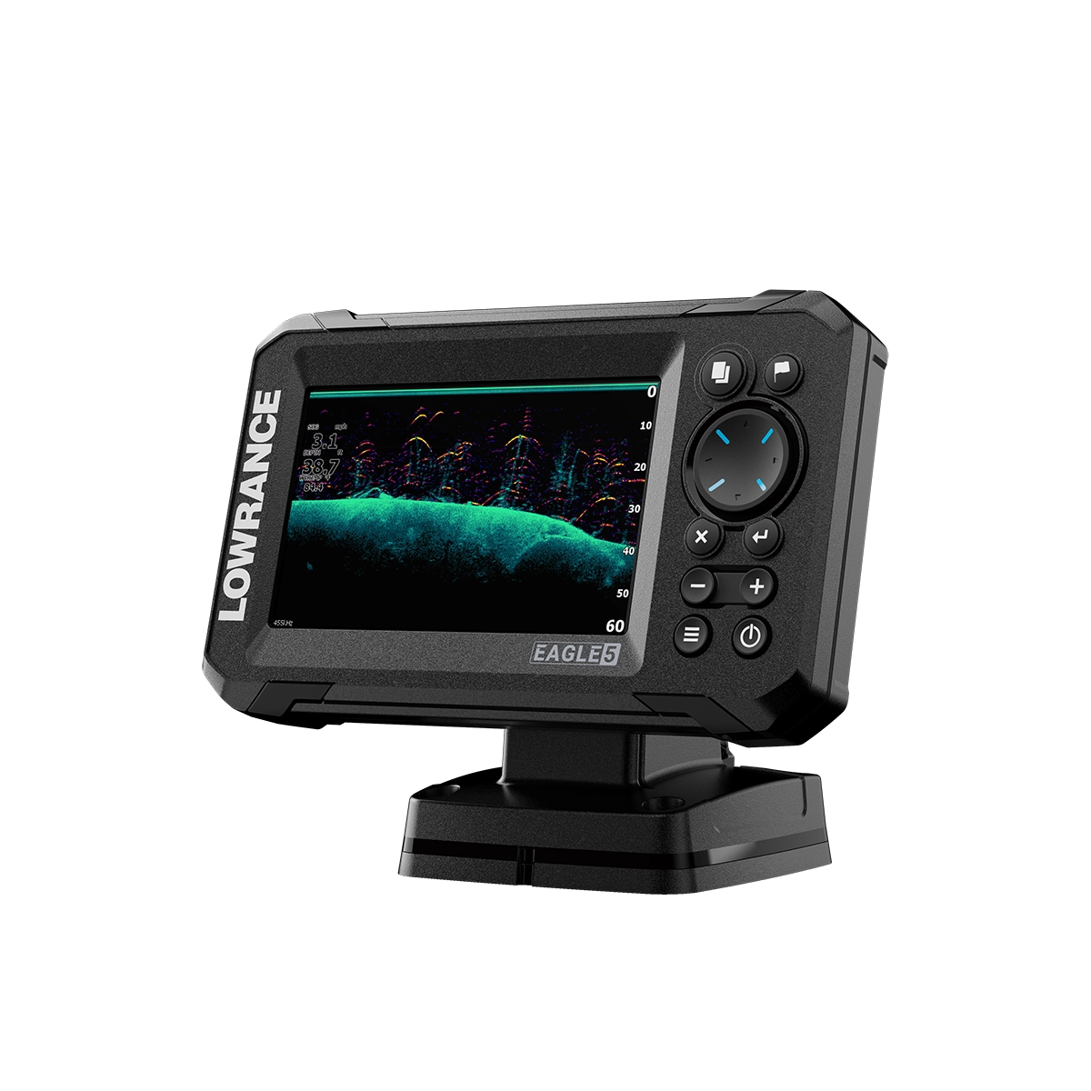 Lowrance EAGLE 5 SS left angled