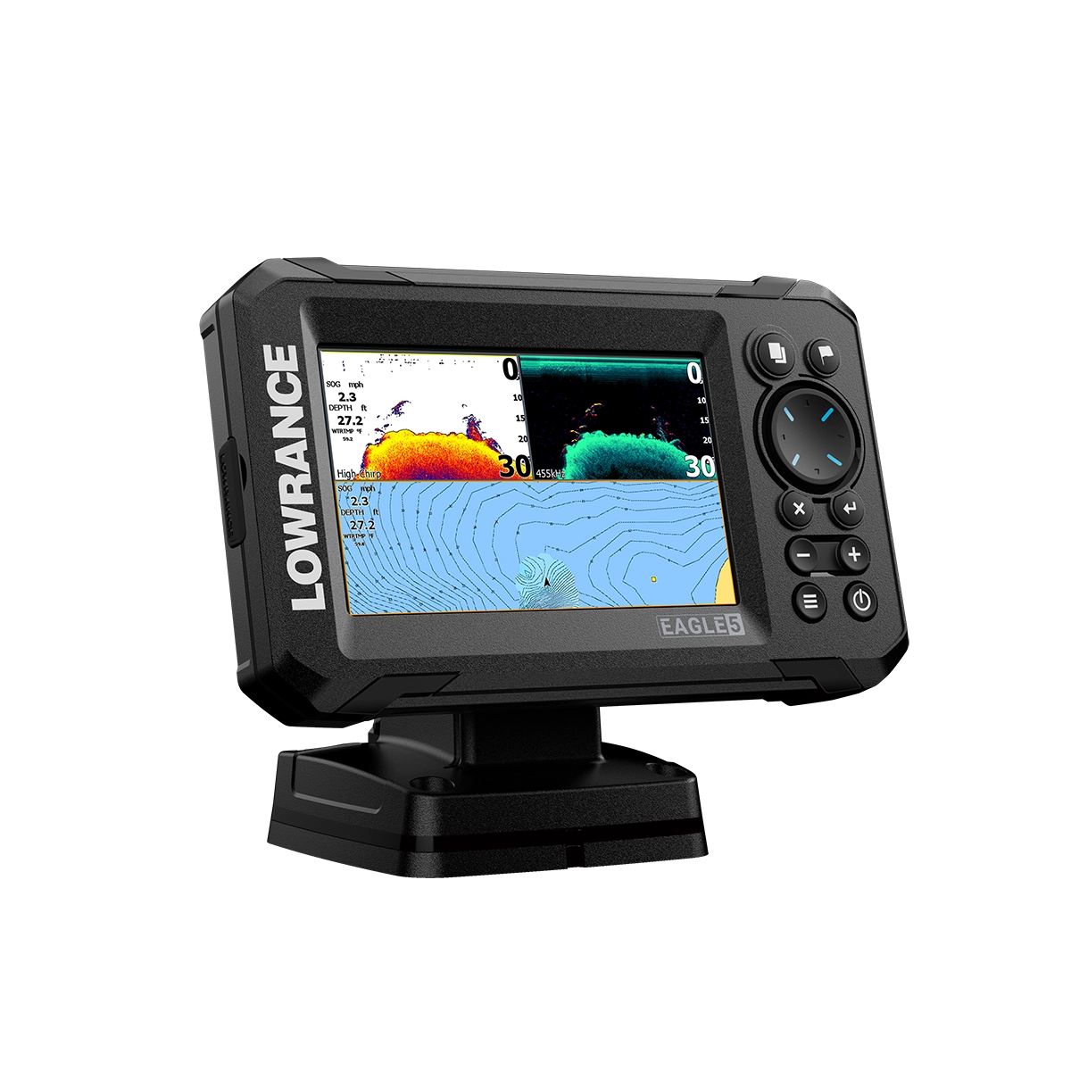Lowrance EAGLE 5 SS right angled