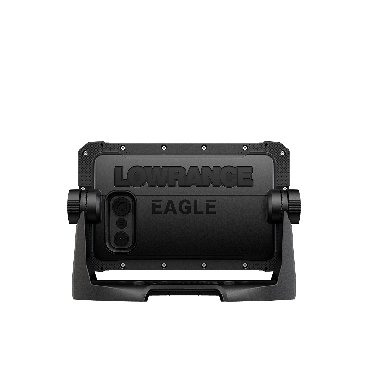 Lowrance Eagle rear view with easy to install connections