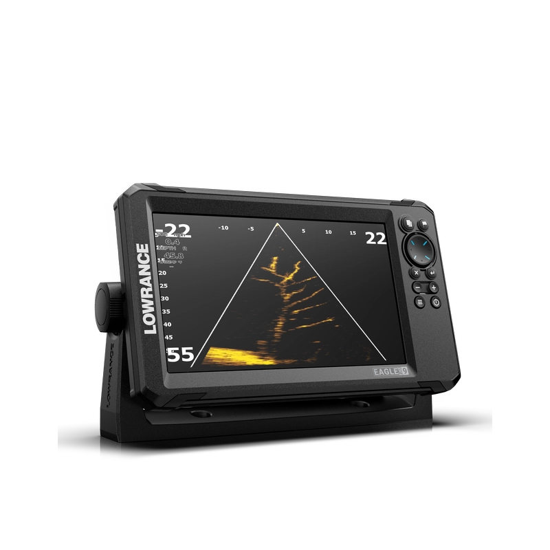Lowrance Eagle Eye 9 angled live