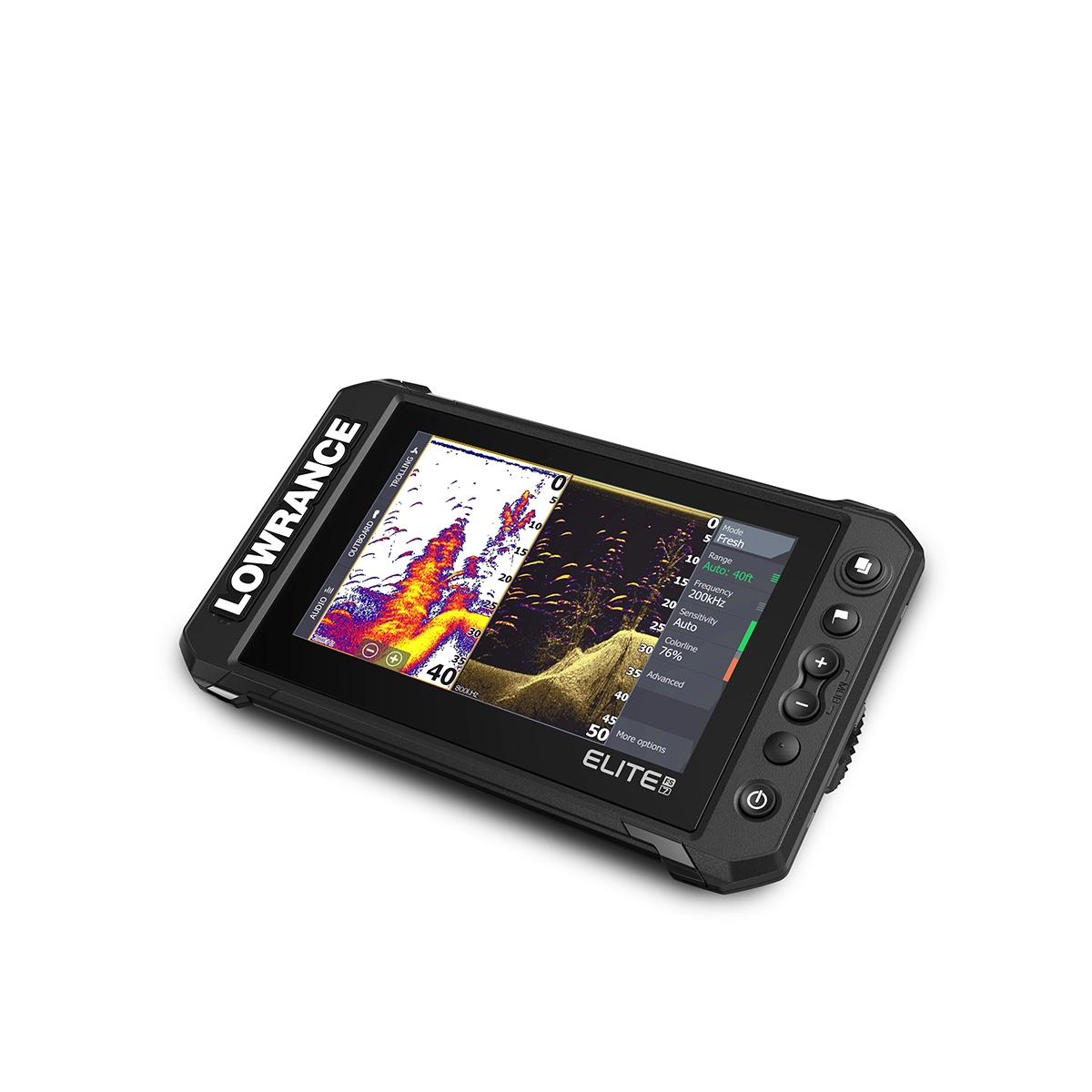 Lowrance Elite FS 7 flush mounting