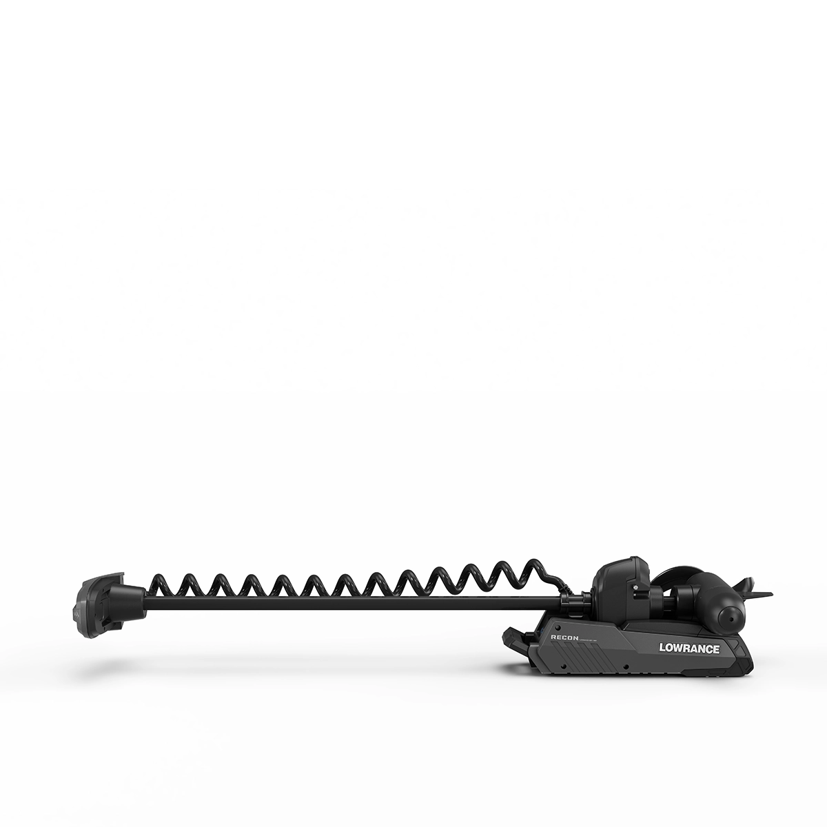 Lowrance Recon Freshwater trolling motor stowed