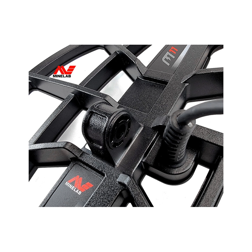 Minelab Coil Hardware Washers 4-Prong in use
