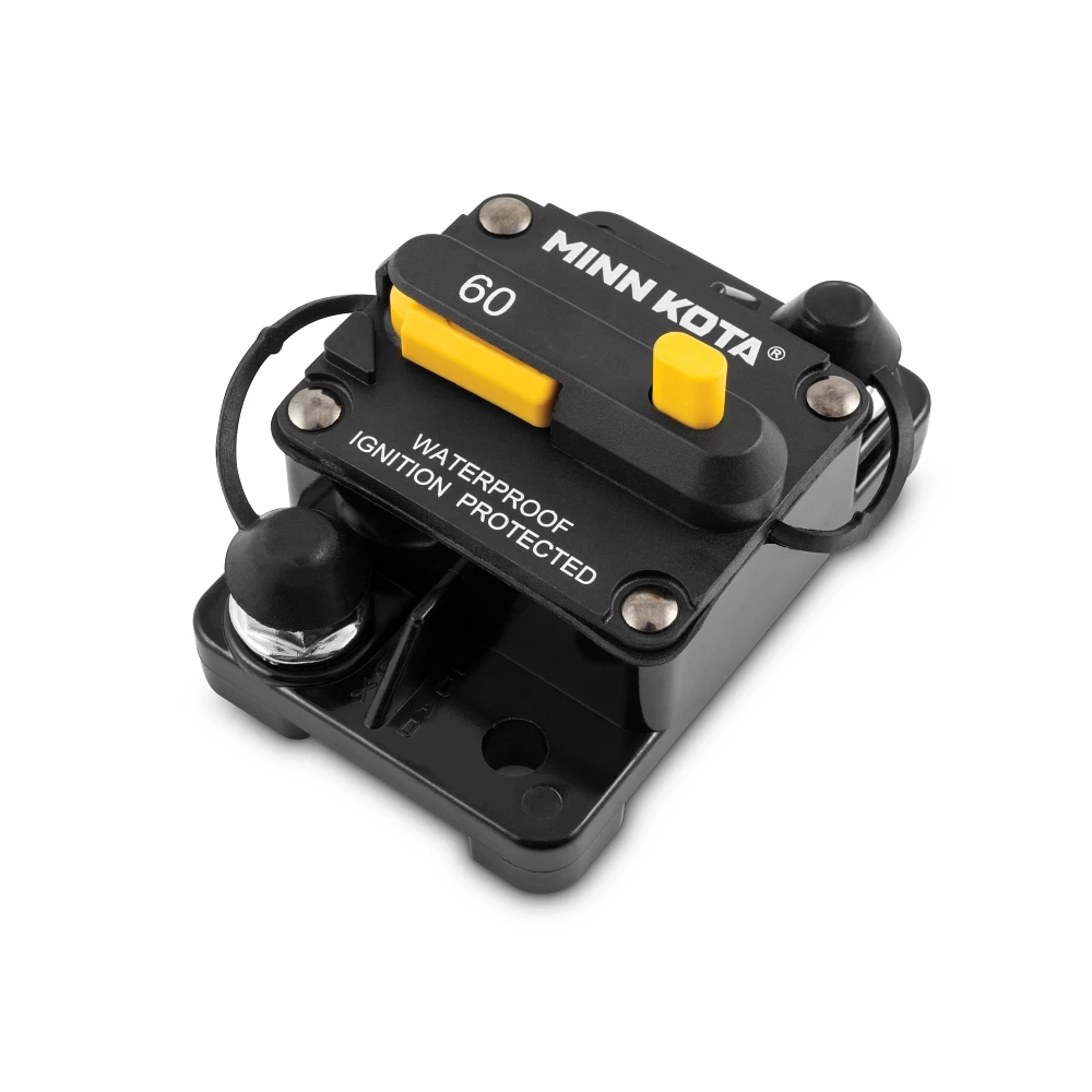Minn Kota MKR-27 Circuit Breaker right angle view