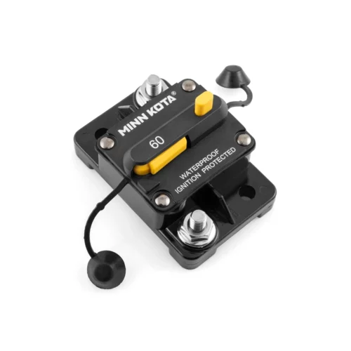 Minn Kota MKR-27 Circuit Breaker with caps off