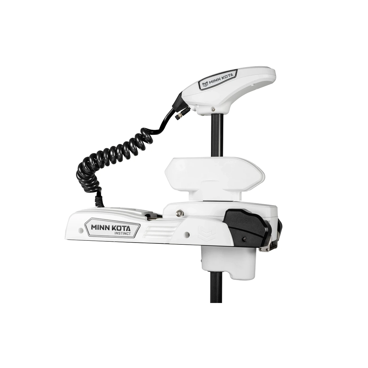 Minn Kota Riptide Instinct QUEST in white, controls