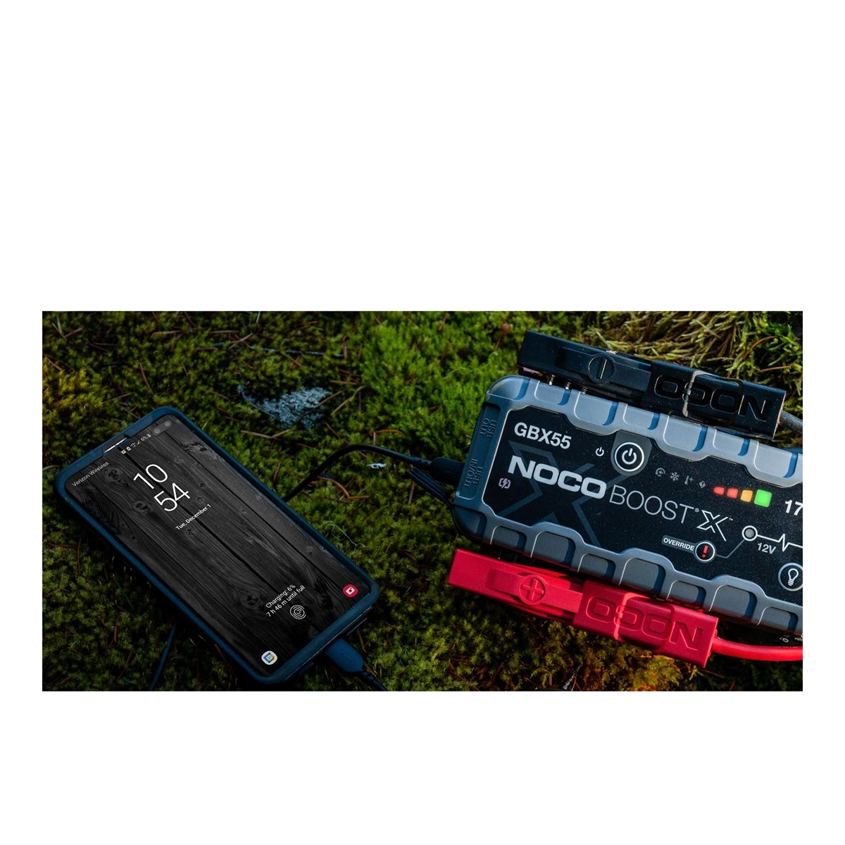 NOCO GBX55 charging phone