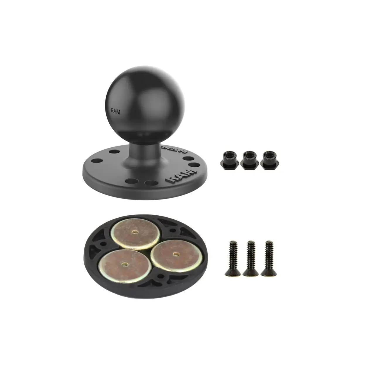 RAM-202-339U: RAM Magnetic Ball Base contents
