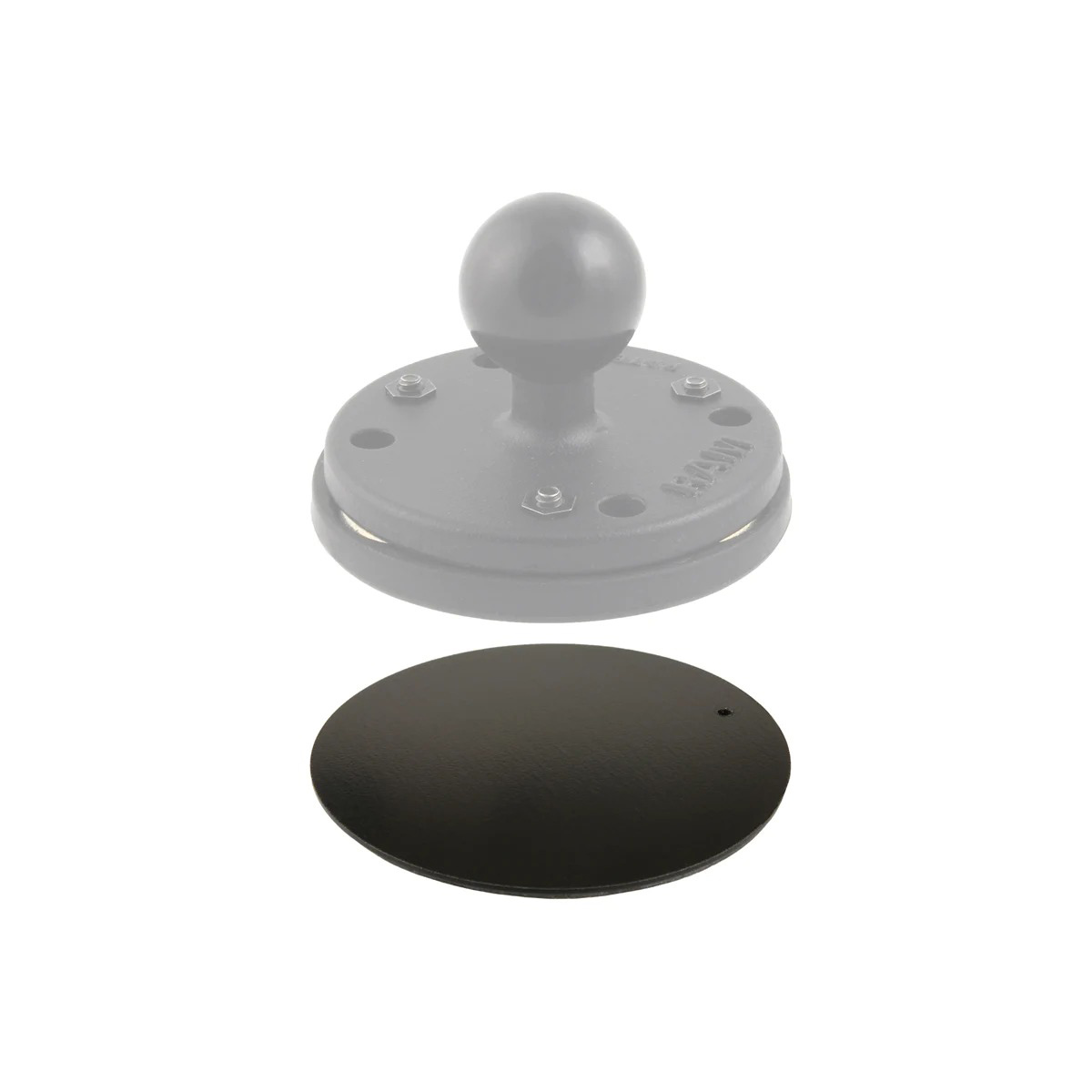 RAM-343-PU: RAM Steel Adhesive Plate Adapter for Magnetic Mounts how to use