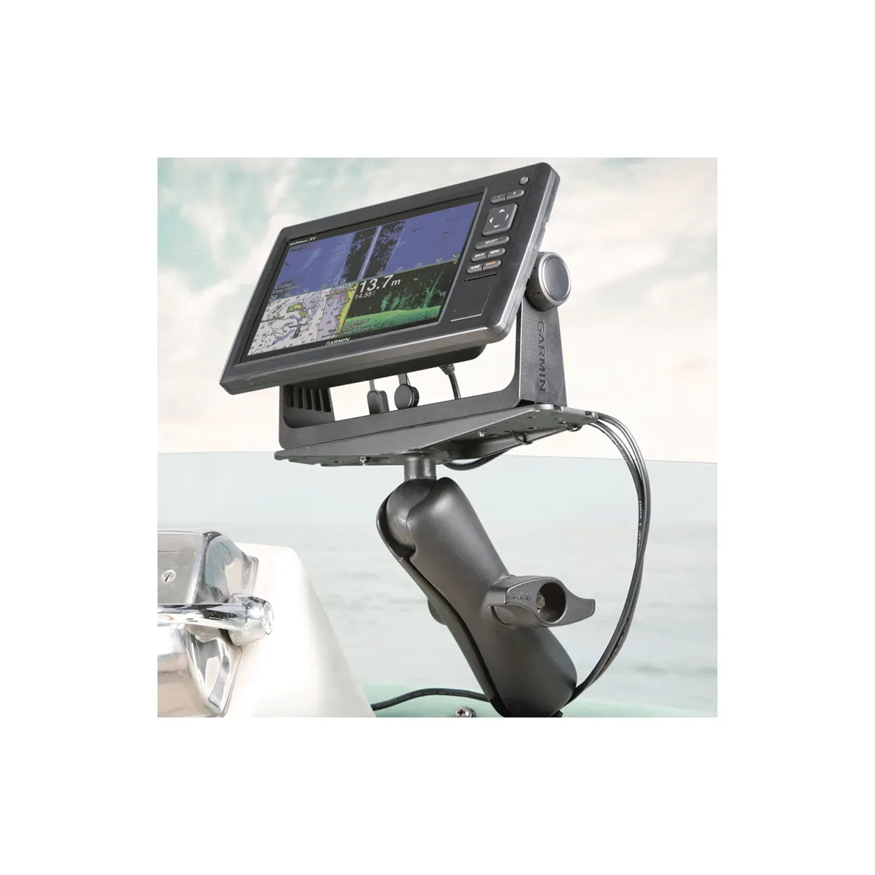 RAM-D-111U in use on boat