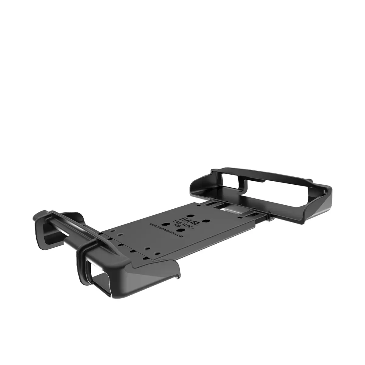 RAM-HOL-TAB19U: RAM Tab-Tite Holder for 10”-11” Rugged Tablets on its side