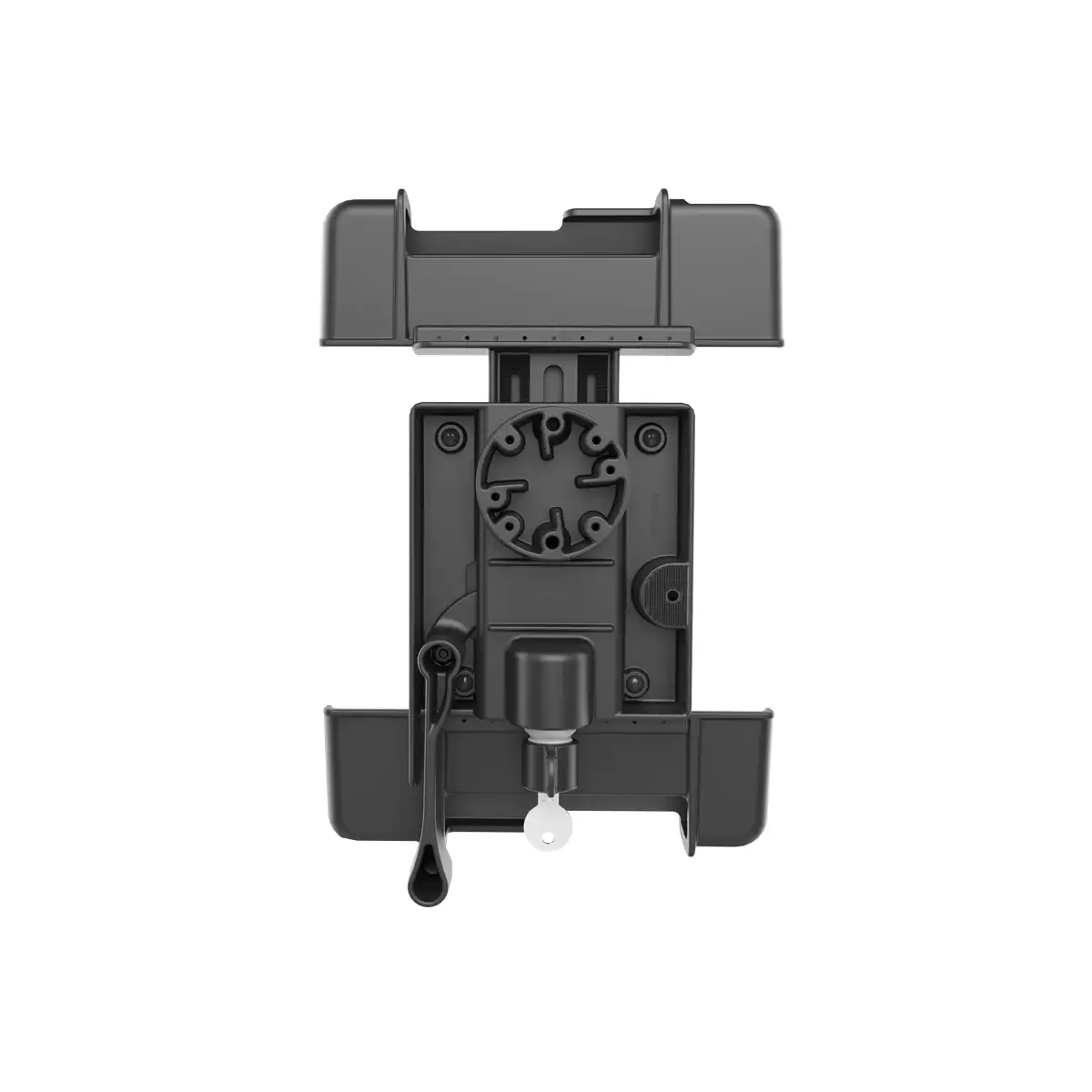 RAM-HOL-TABL20U: RAM Tab-Lock Holder for 9"-10.5" Tablets with Heavy Duty Cases back view