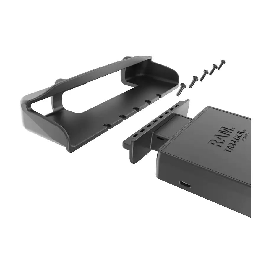 RAM-HOL-TABL19U: RAM Tab-Lock Holder for 10”-11” Rugged Tablets cups