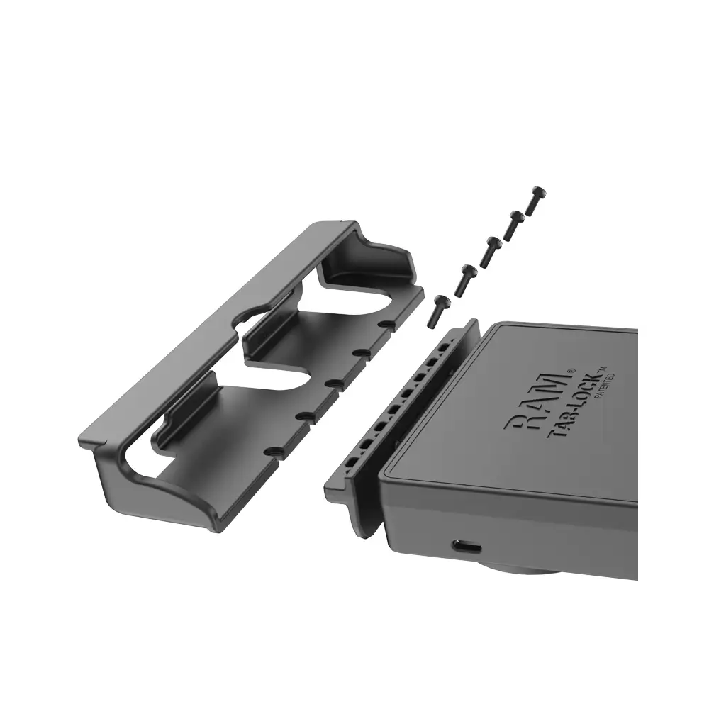 RAM-HOL-TABL20U: RAM Tab-Lock Holder for 9"-10.5" Tablets with Heavy Duty Cases cups