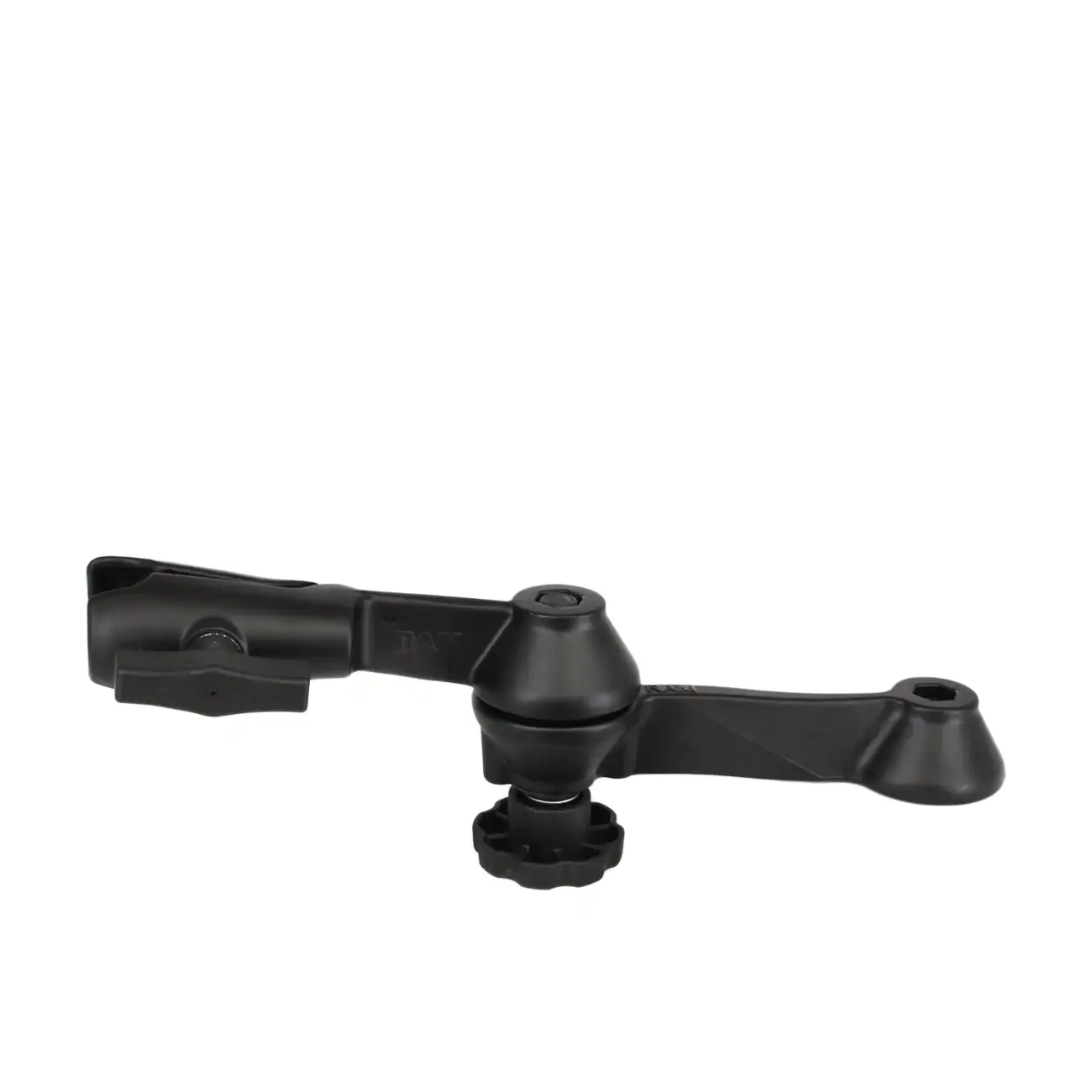 RAM-VB-109-4U: RAM 12" Double Swing Arm with Socket