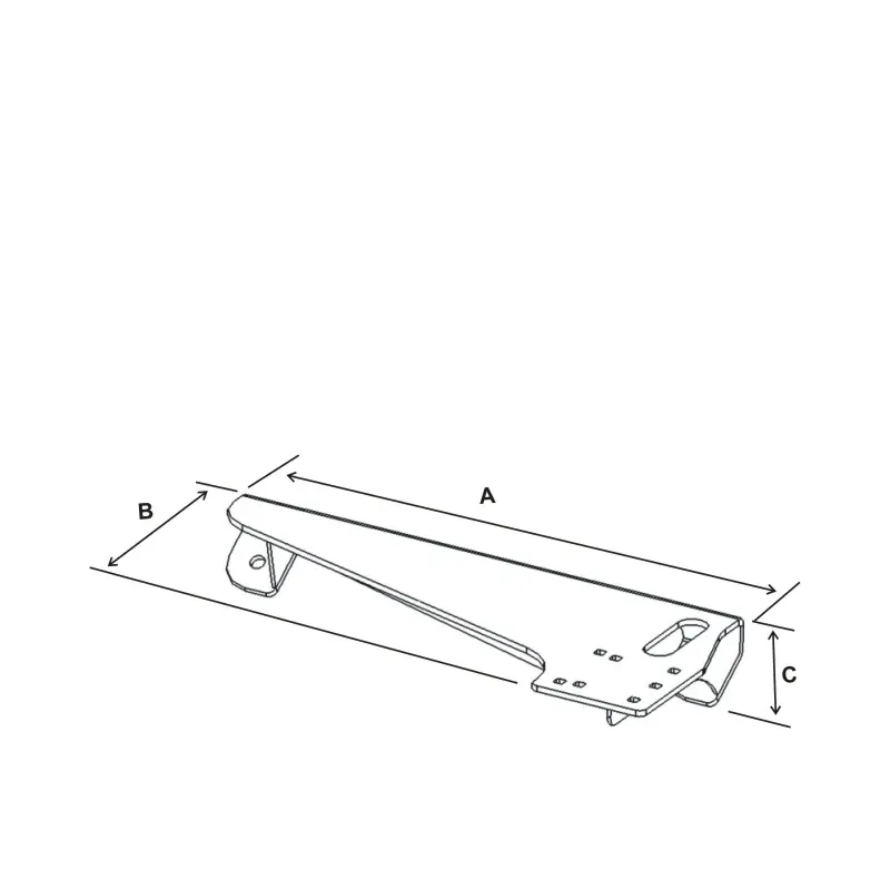 RAM-VB-152 dimensions graphic