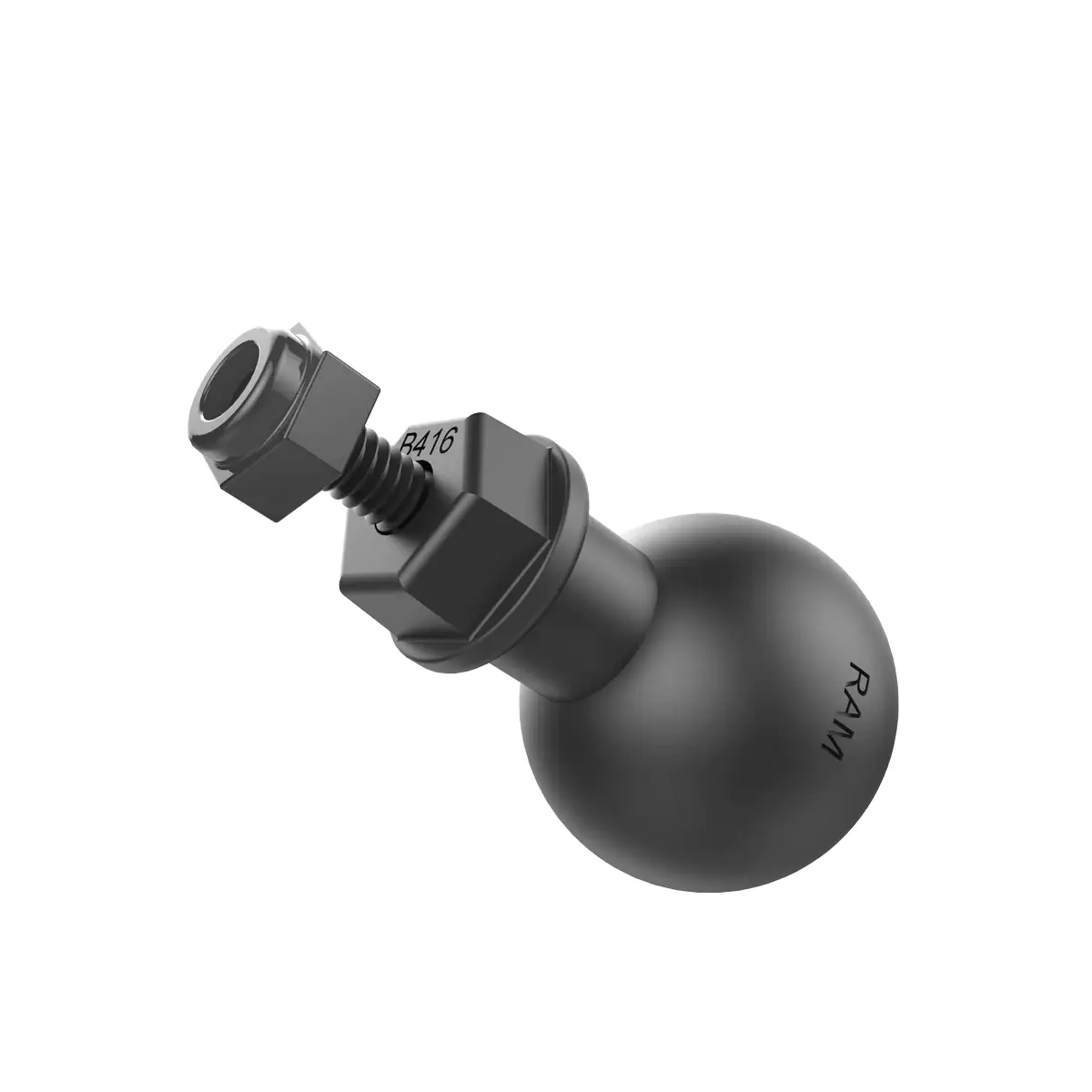 RAP-B-409U: RAM Ball Adapter with 1/2" Hex Pad - B Size bottom view