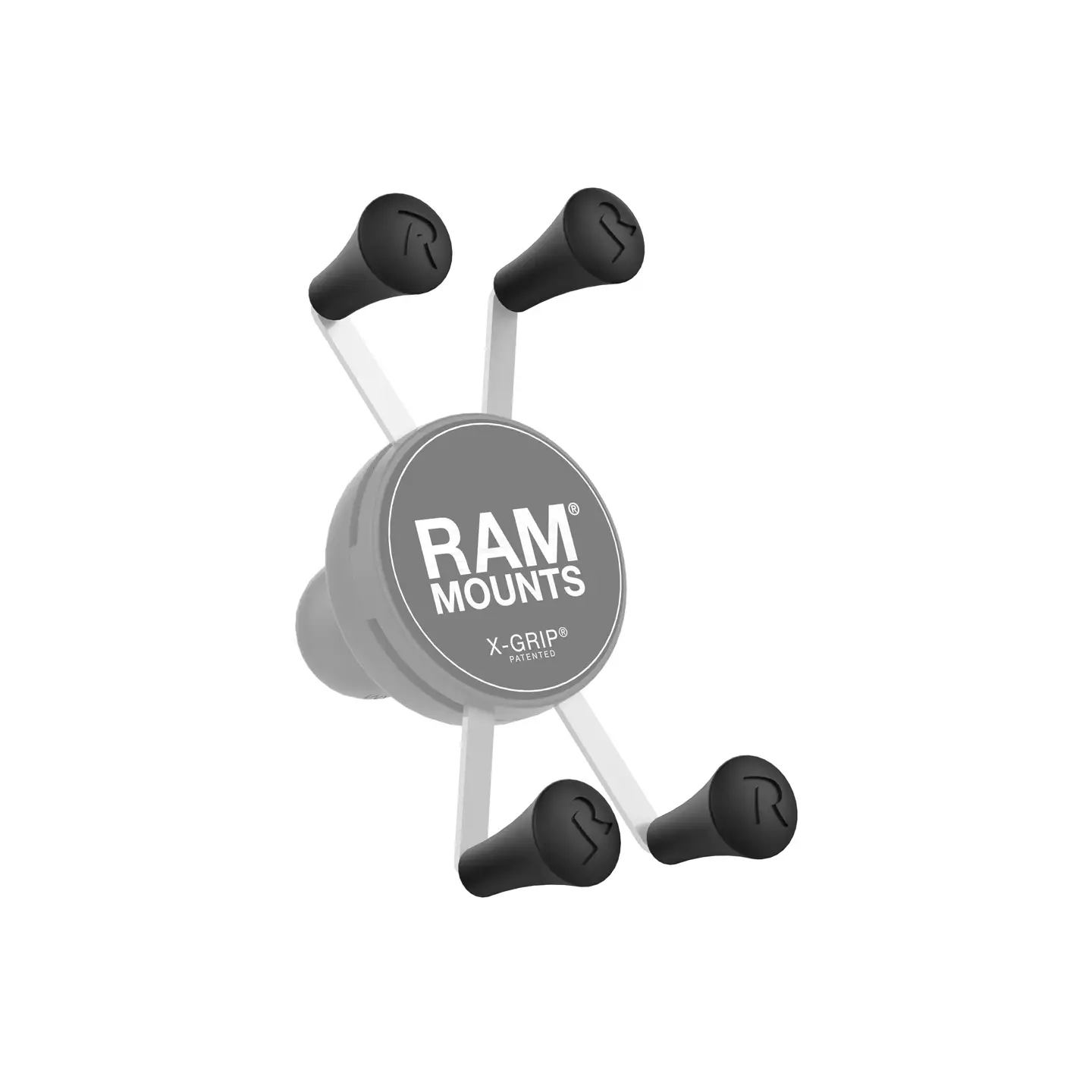 RAP-UN-CAP-4U: RAM X-Grip Rubber Cap 4-Pack Replacement shown on x-grip