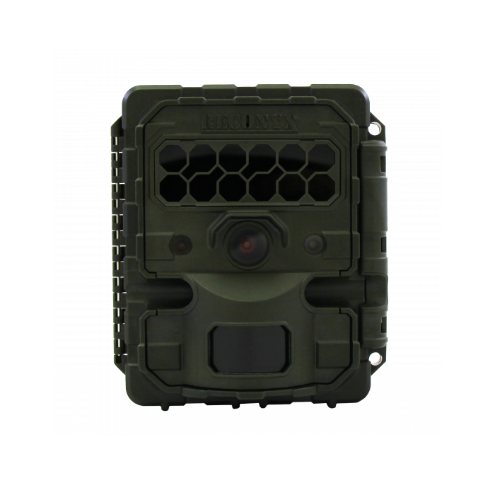 Reconyx HyperFire 2 License Plate Capture Camera in green front view
