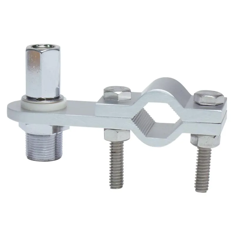 RoadPro Horizontal Double Groove Mirror Mount with SO-239 Stud Connector