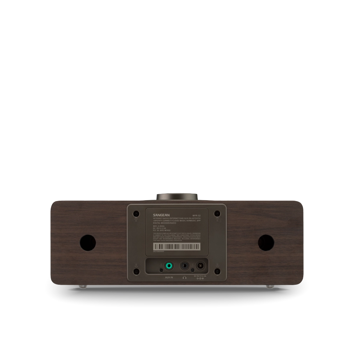 Sangean WFR-32 rear view