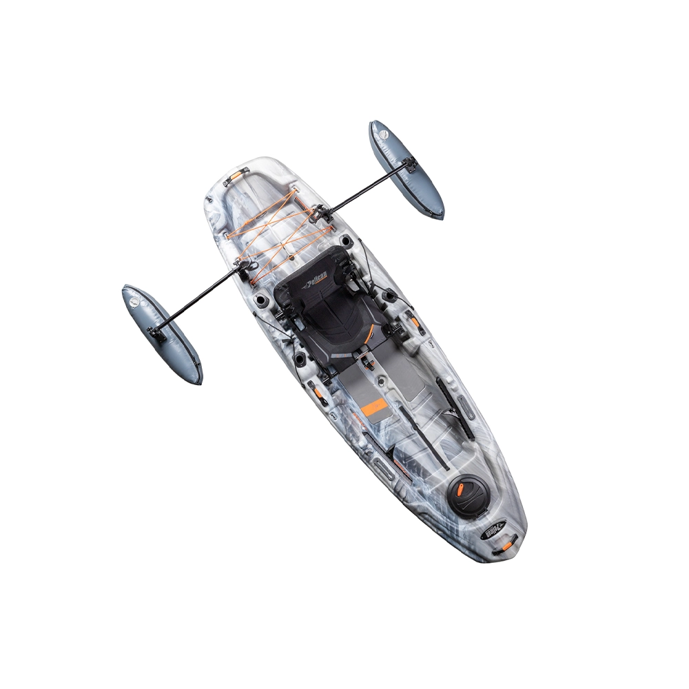 Scotty 302 Kayak Stabilizer on kayak