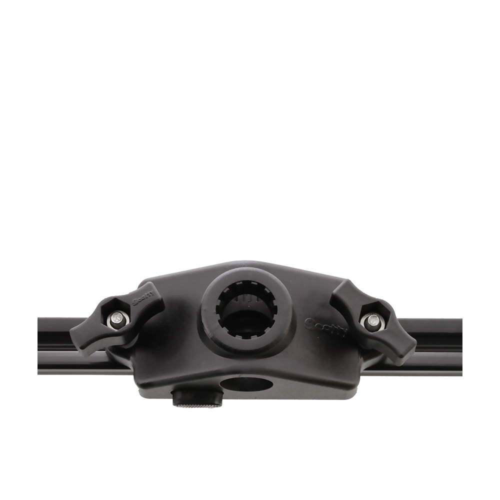 343 Locking Gunnel Track Mount mounted