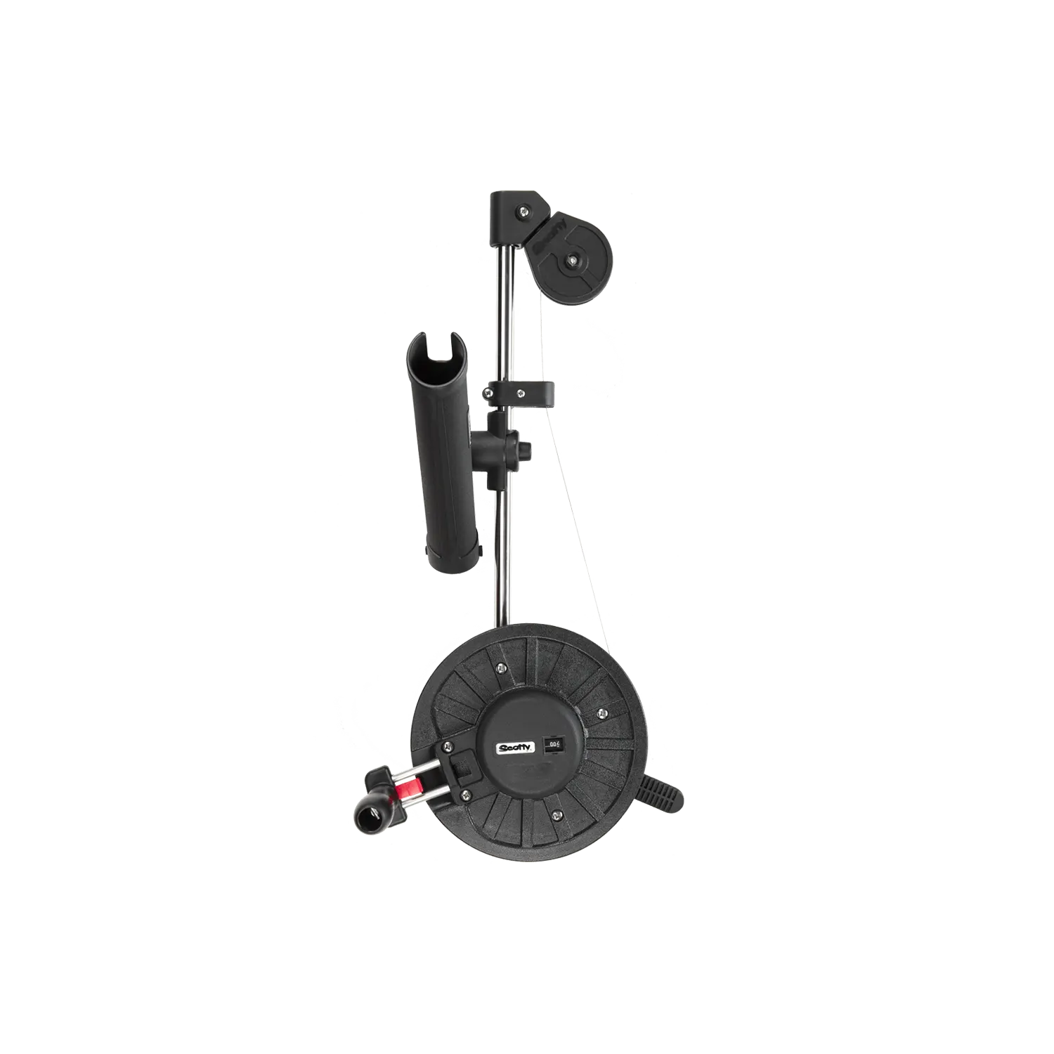Scotty 1060 compact manual downrigger top view