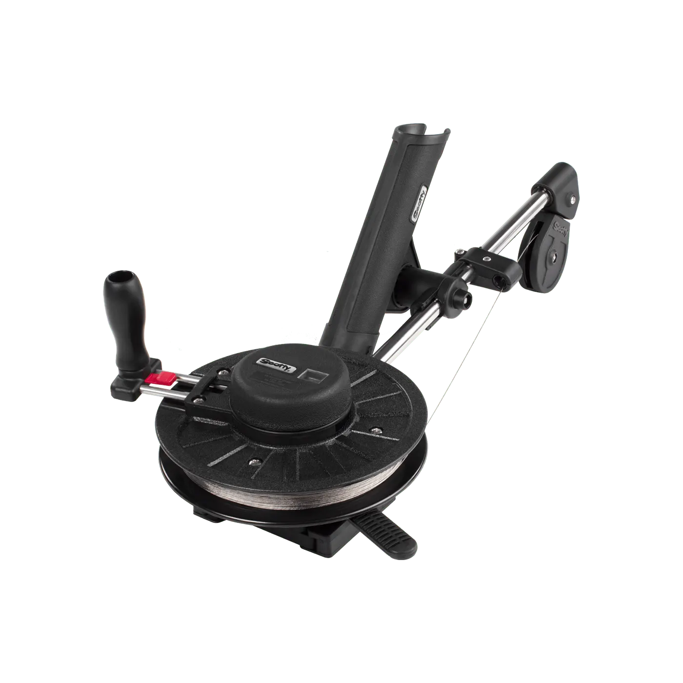 Scotty 1060 compact manual downrigger side view