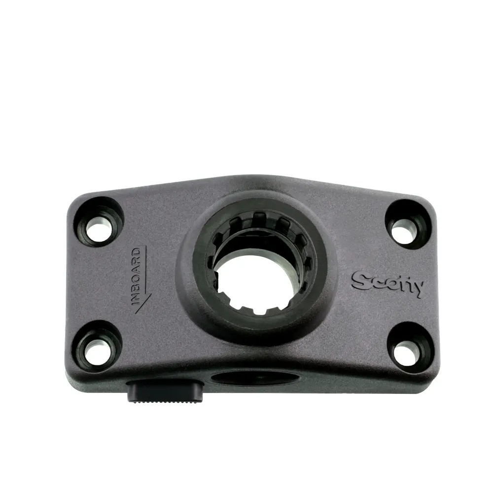 Scotty 241L Locking Side Deck Mount top view
