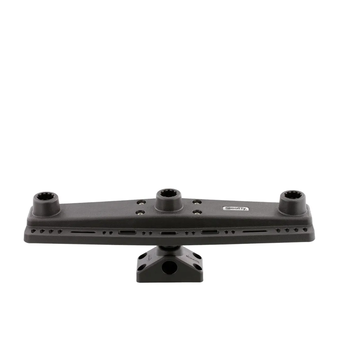 Scotty 257 Triple Mounting System side and top view
