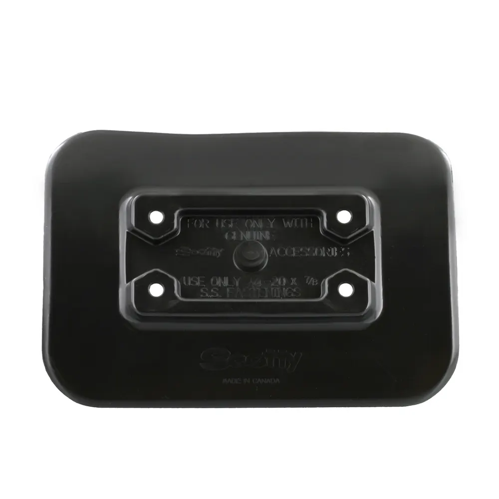 Scotty 341-BK Black Glue-On Mount Pad