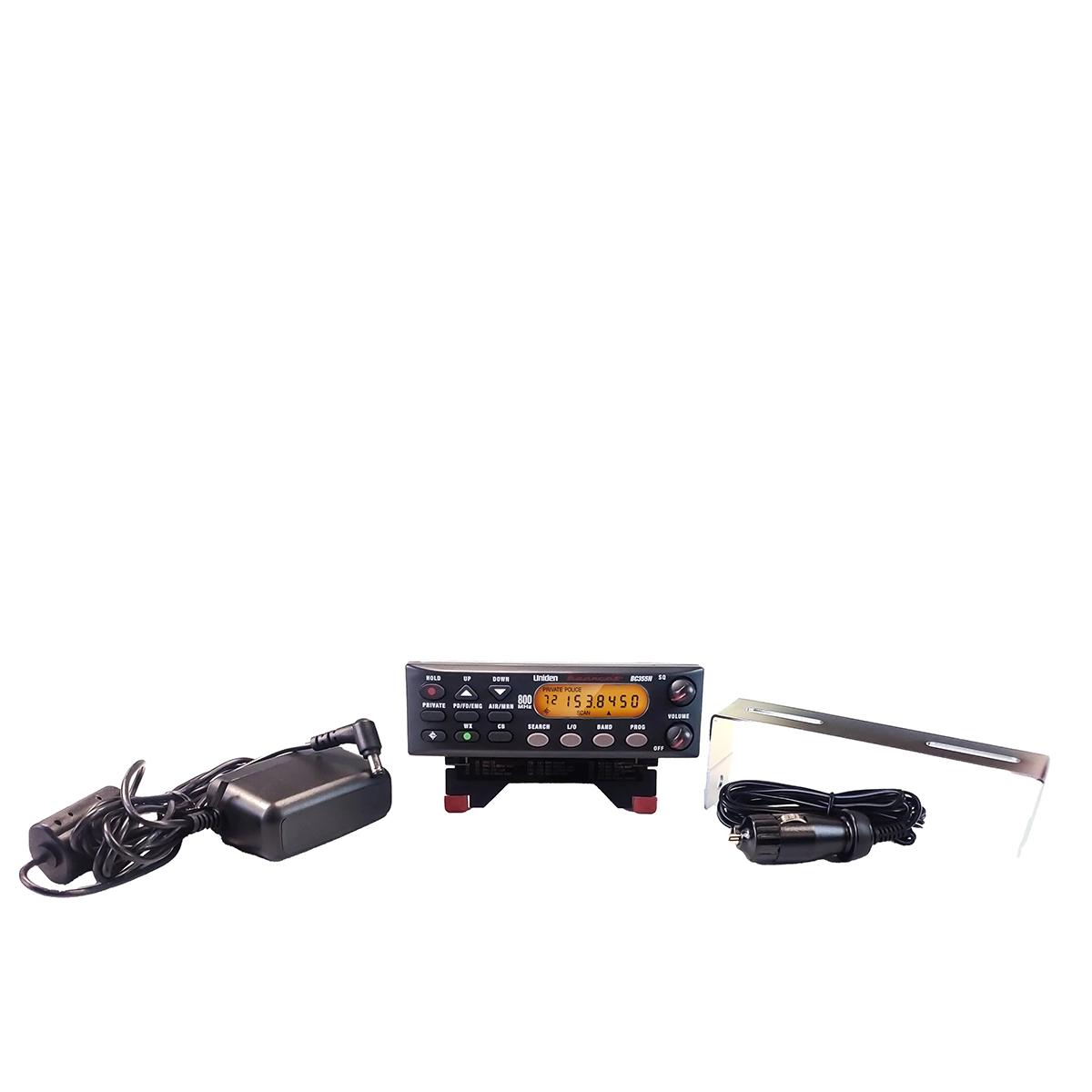 Uniden BC355N with accessories