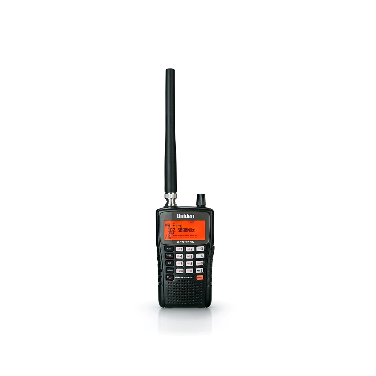 Uniden BCD160DN front view