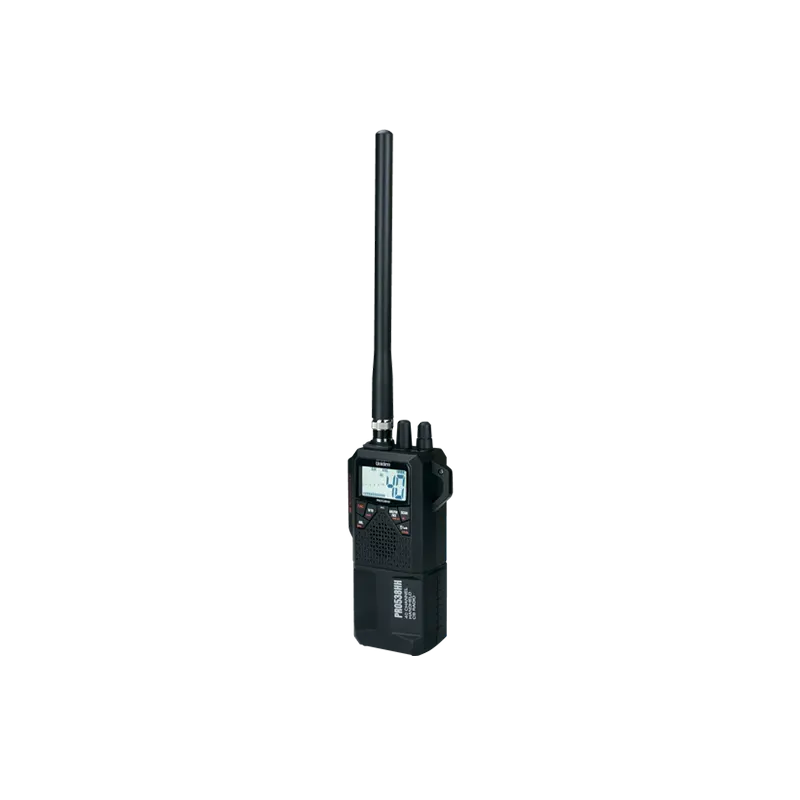 Uniden PRO538HHFM radio left view