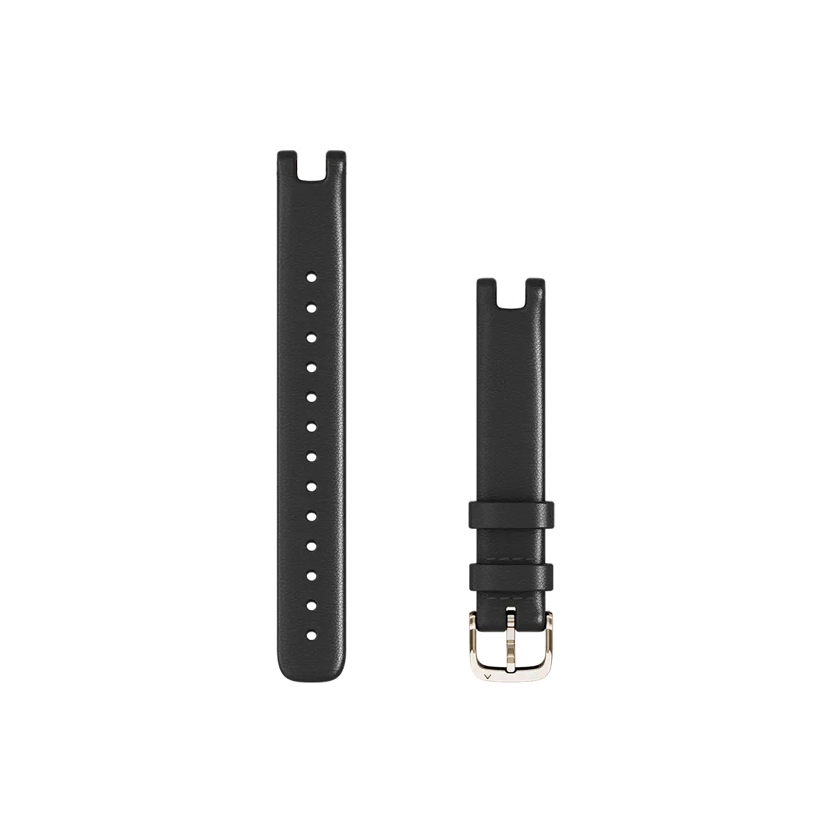 Garmin Watch Bands (14mm) - black leather band