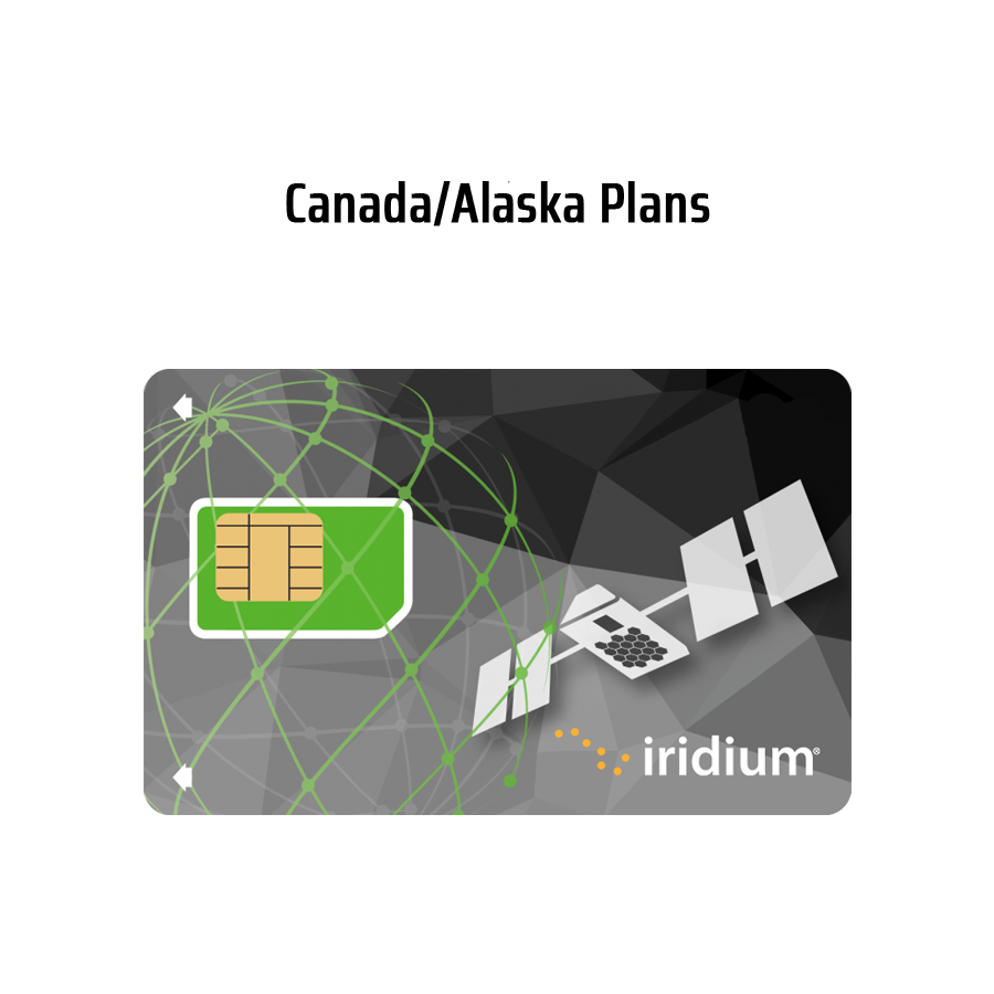 Iridium Prepaid Canada/Alaska plans