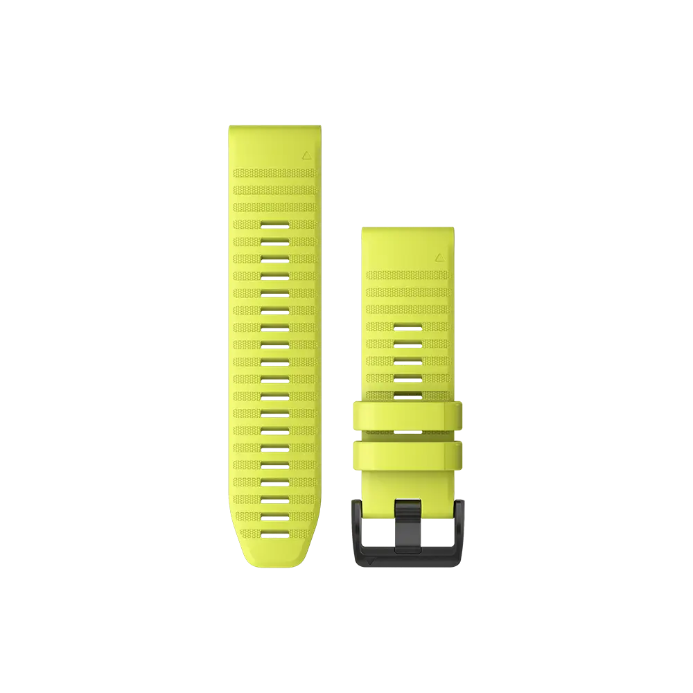 Garmin QuickFit 26 Watch Bands amp yellow silicone