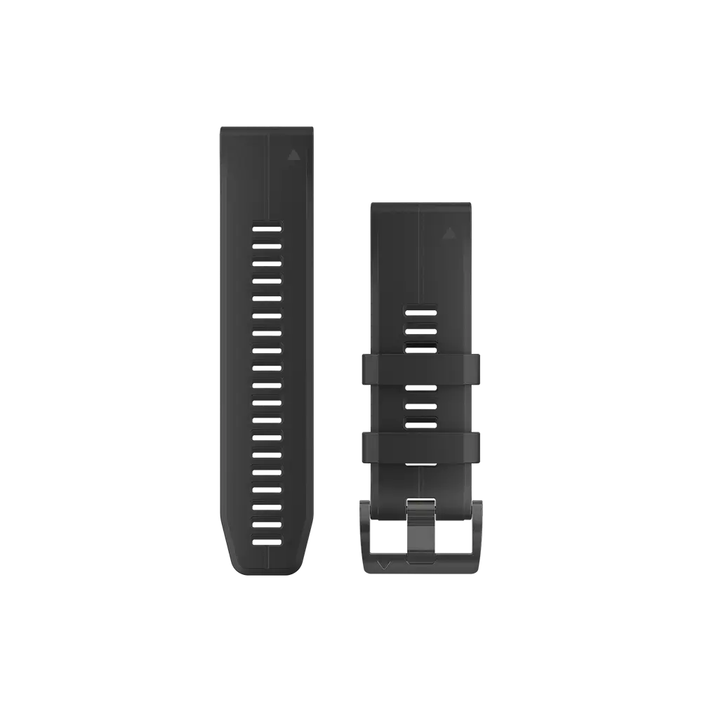 Garmin QuickFit 26 Watch Bands black silicone
