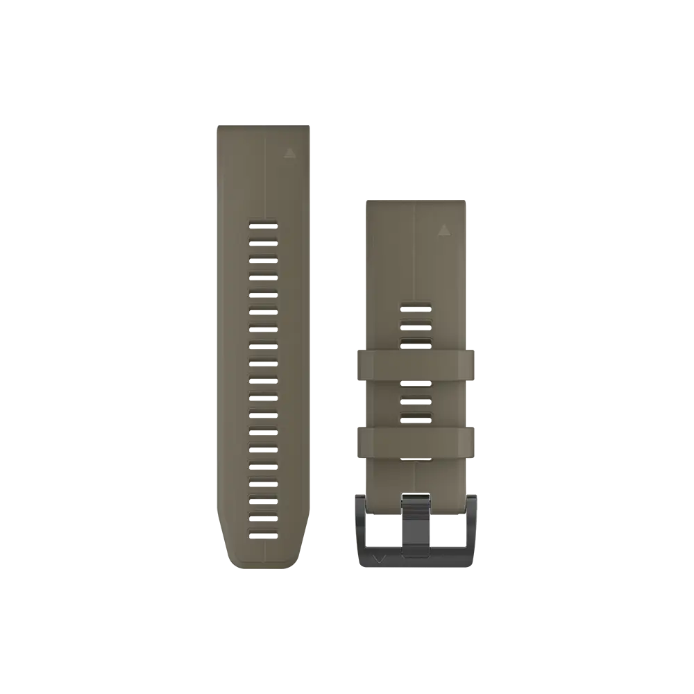 Garmin QuickFit 26 Watch Bands coyote tan silicone