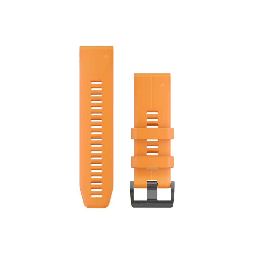 Garmin QuickFit 26 Watch Bands orange silicone