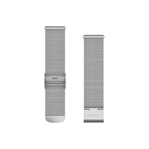 Garmin Quick Release Bands (20mm) - Silver Milanese